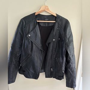 Top Shop black leather jacket